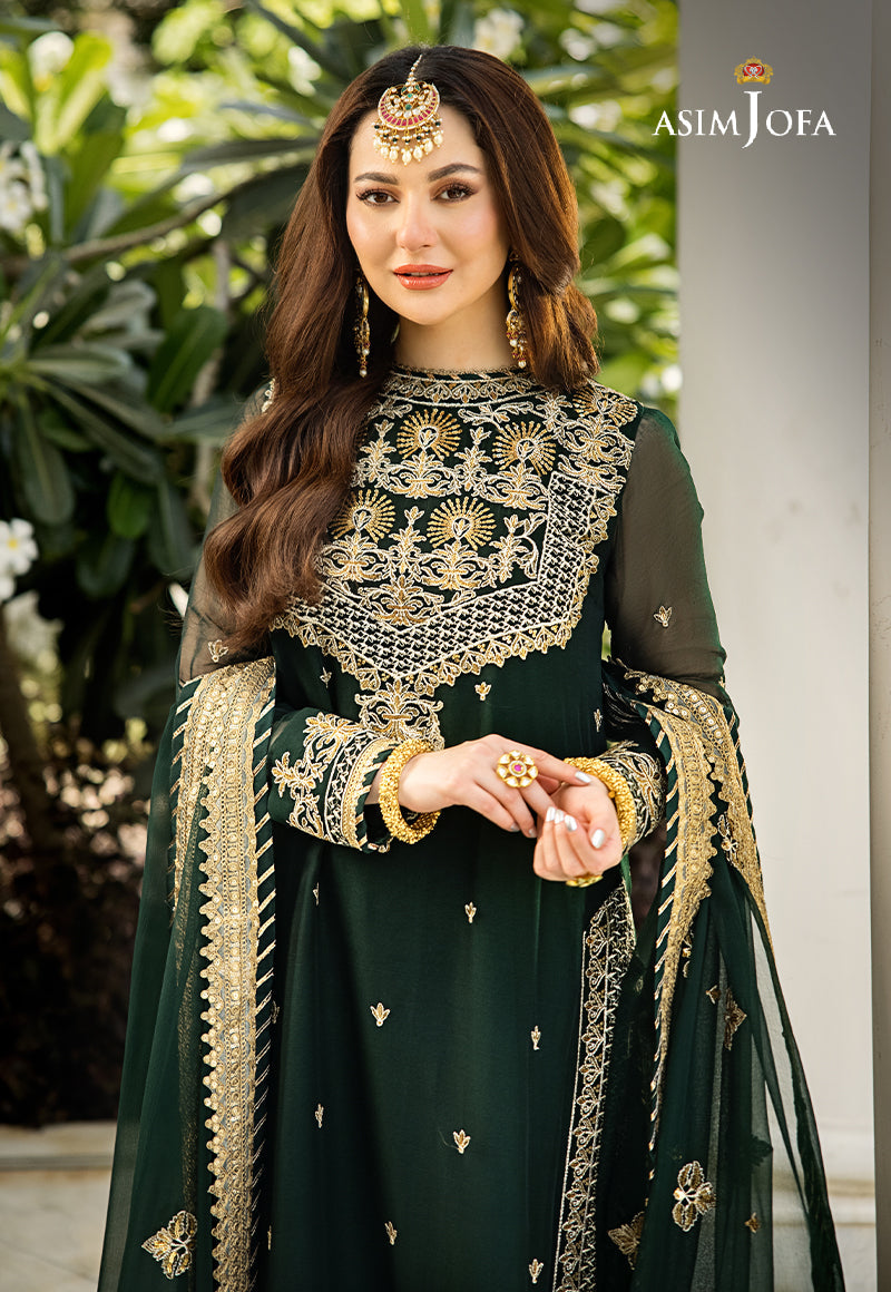 EMBROIDERED CHIFFON By ASIM JOFA (Stitched)